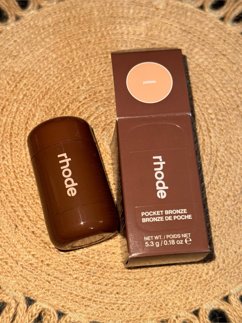 RHODE “Pebble” Pocket Bronze Long-Wearing Cream Bronzer